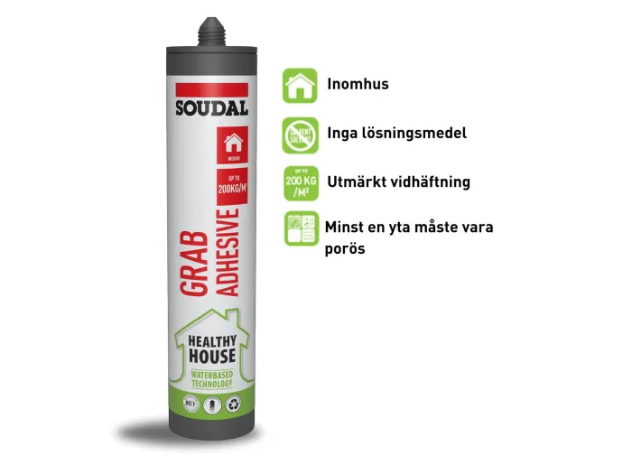 Grab adhesive